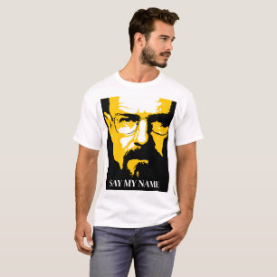 Heisenberg Say My Name Yellow Graphic T-Shirt