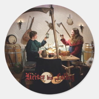 Heiter to Folkig sticker "Death was there"