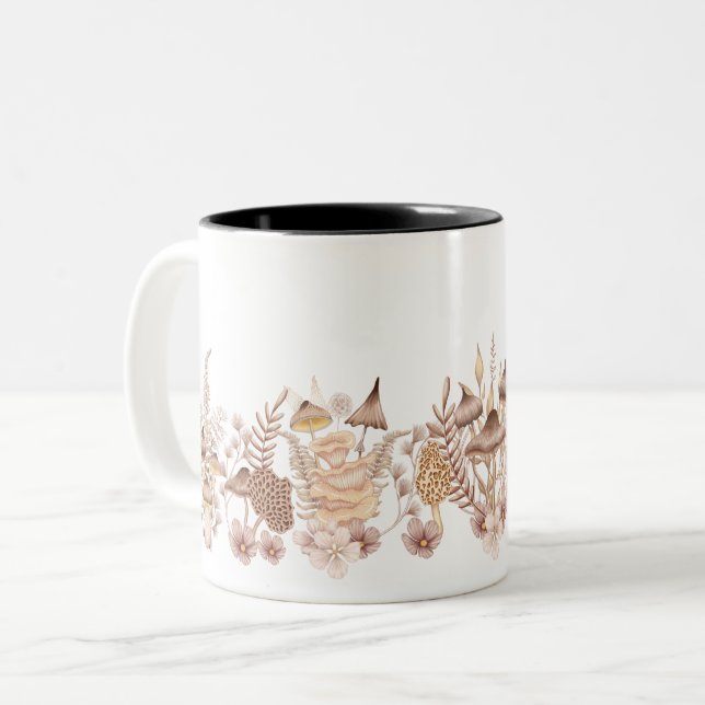 Hekate Witchcraft Two-Tone Coffee Mug (Front Left)