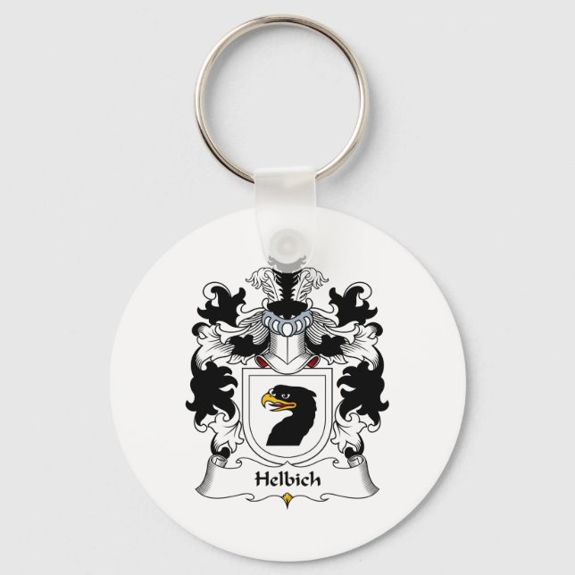 Helbich Family Crest Key Ring (Front)
