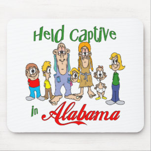 Held Captive in Alabama Mouse Pad