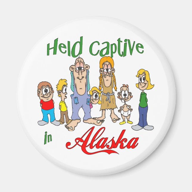 Held Captive in Alaska Magnet (Front)