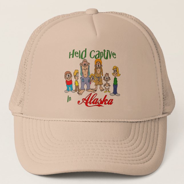 Held Captive in Alaska Trucker Hat (Front)