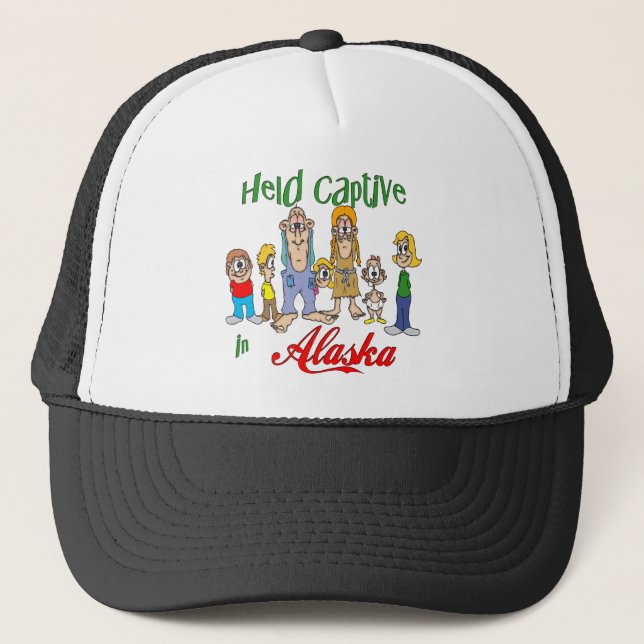 Held Captive in Alaska Trucker Hat (Front)