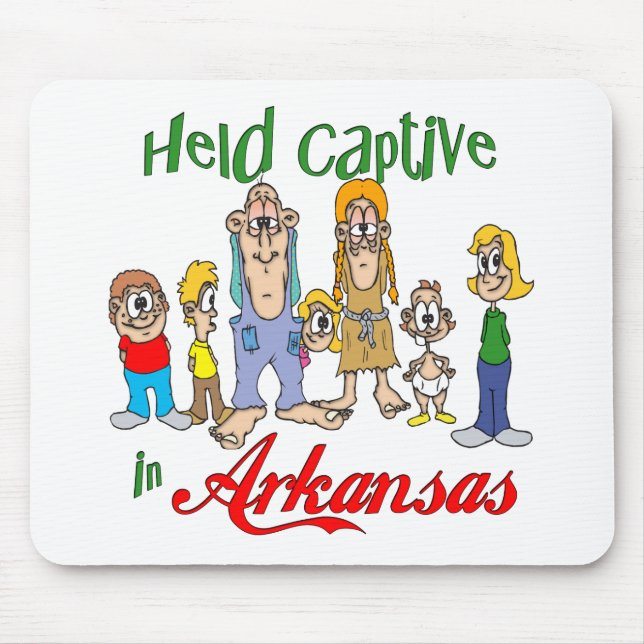 Held Captive in Arkansas Mouse Pad (Front)
