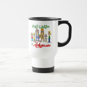 Held Captive in Arkansas Travel Mug