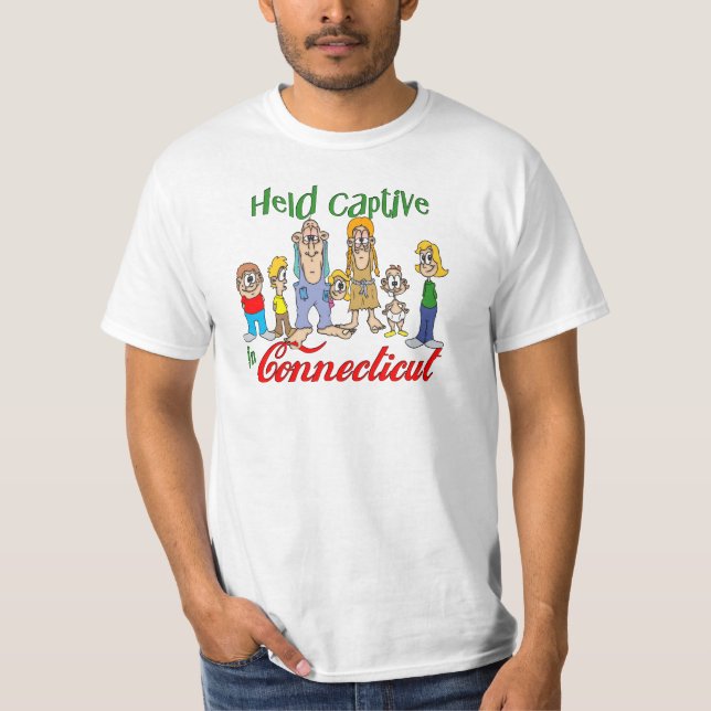 Held Captive in Connecticut T-Shirt (Front)