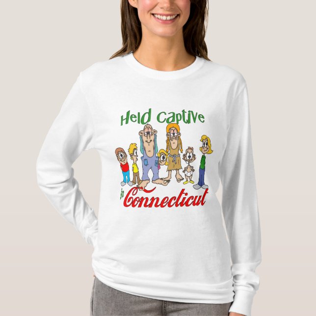 Held Captive in Connecticut T-Shirt (Front)