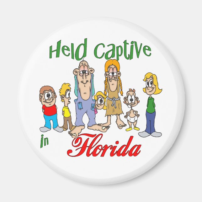 Held Captive in Florida Magnet (Front)