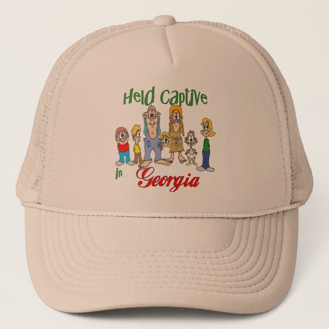 Held Captive in Georgia Trucker Hat (Front)