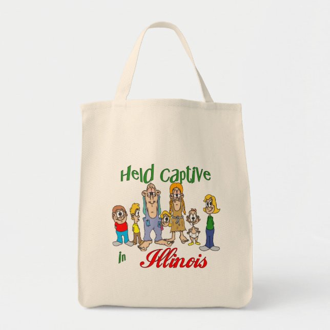 Held Captive in Illinois Tote Bag (Front)