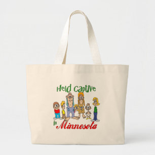 Held Captive in Minnesota Large Tote Bag