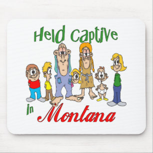 Held Captive in Montana Mouse Pad