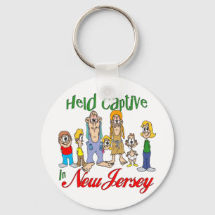 Held Captive in New Jersey Key Ring