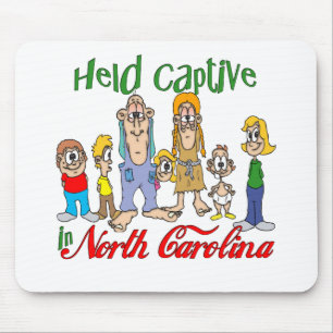 Held Captive in North Carolina Mouse Pad