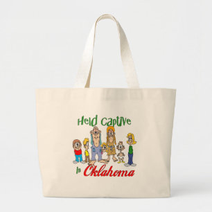 Held Captive in OKlahoma Large Tote Bag