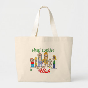 Held Captive in Utah Large Tote Bag