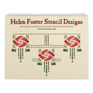 Helen Foster Stencil Calendar