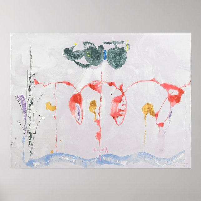 Helen Frankenthaler -  Aerie - 2009 Poster (Front)