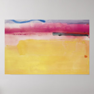Helen Frankenthaler -  Black-Eyed Susan - 1988 Poster