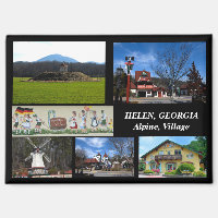 Helen, Georgia Alpine Village postcard