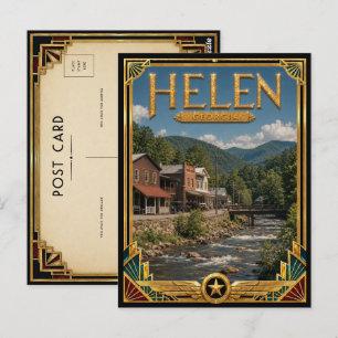 Helen Georgia Vintage Art Deco Golden Age Postcard