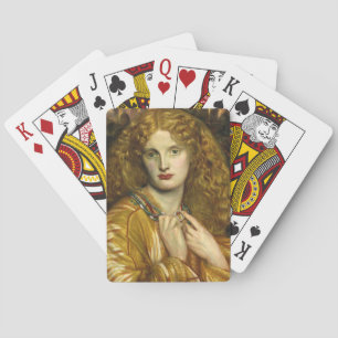 Helen of Troy (by Dante Gabriel Rossetti) Playing Cards