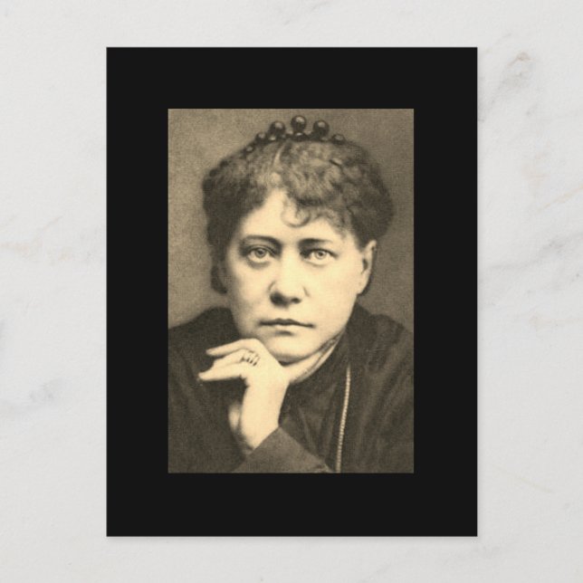 Helena Blavatsky Postcard (Front)
