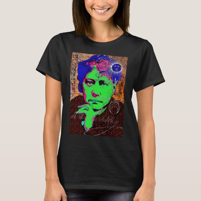Helena Blavatsky Theosophy Occult Esoteric New Age T-Shirt (Front)