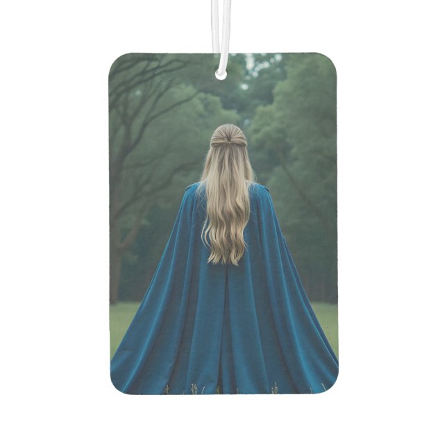 Helena Chevalier at the Forest's Edge Car Air Freshener (Back)