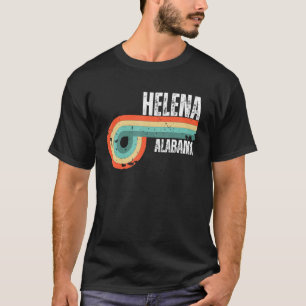Helena City Alabama State Vintage Retro Souvenir T-Shirt