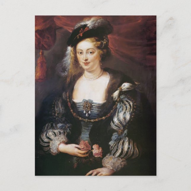Helena Fourment by Peter Paul Rubens Postcard (Front)