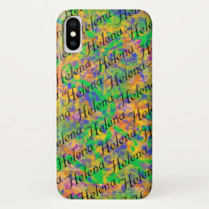Helena from orphan Black abstract art and repeat n Case-Mate iPhone Case