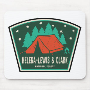 Helena-Lewis and Clark National Forest Camping Mouse Pad