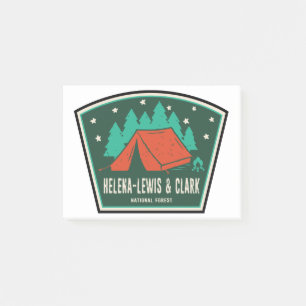 Helena-Lewis and Clark National Forest Camping Post-it Notes