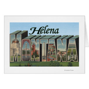 Helena, Montana - Large Letter Scenes