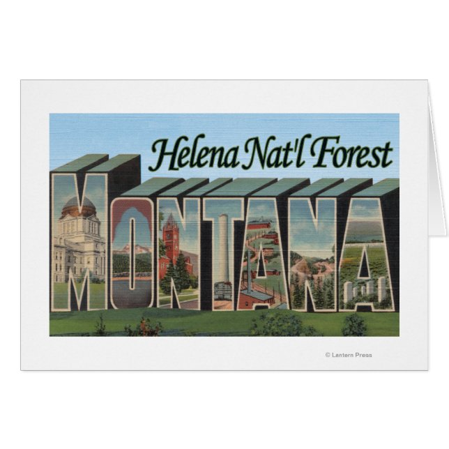 Helena Nat'l Forest, Montana (Front Horizontal)