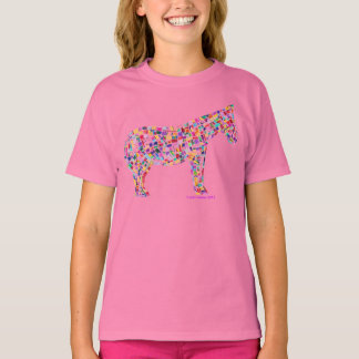 Helena Paper Mosaic Horse T-shirt
