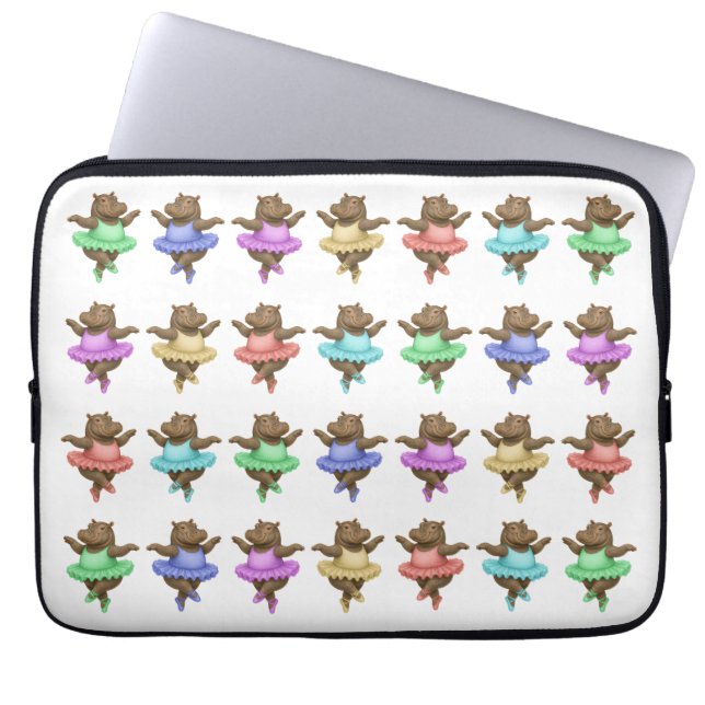 Helene circus performer laptop sleeve (Front)