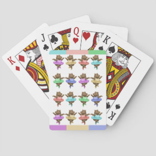 Helene circus performer playing cards