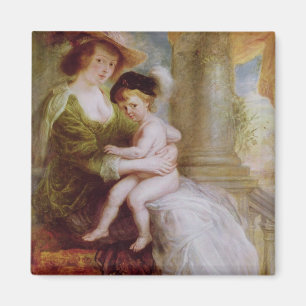 Helene Fourment  and her son Frans Magnet