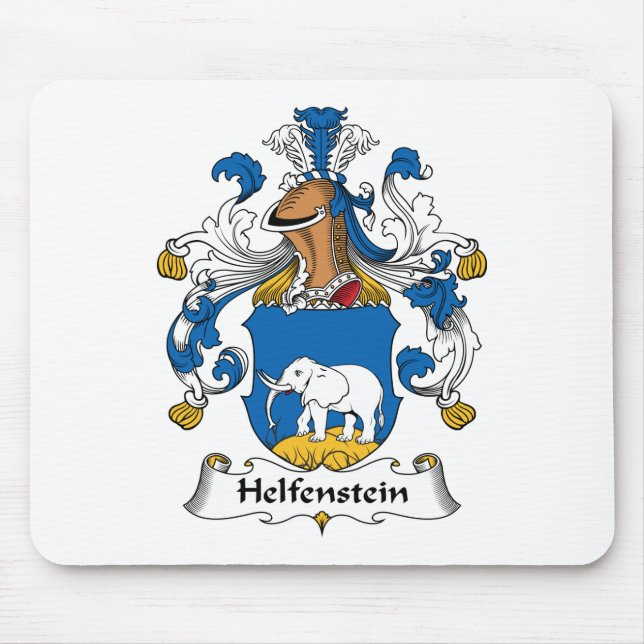 Helfenstein Family Crest Mouse Pad (Front)