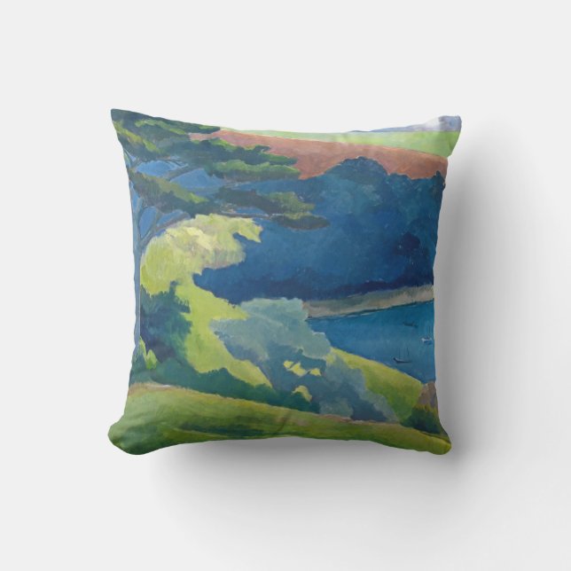 Helford Passage Cornwall Cushion (Front)