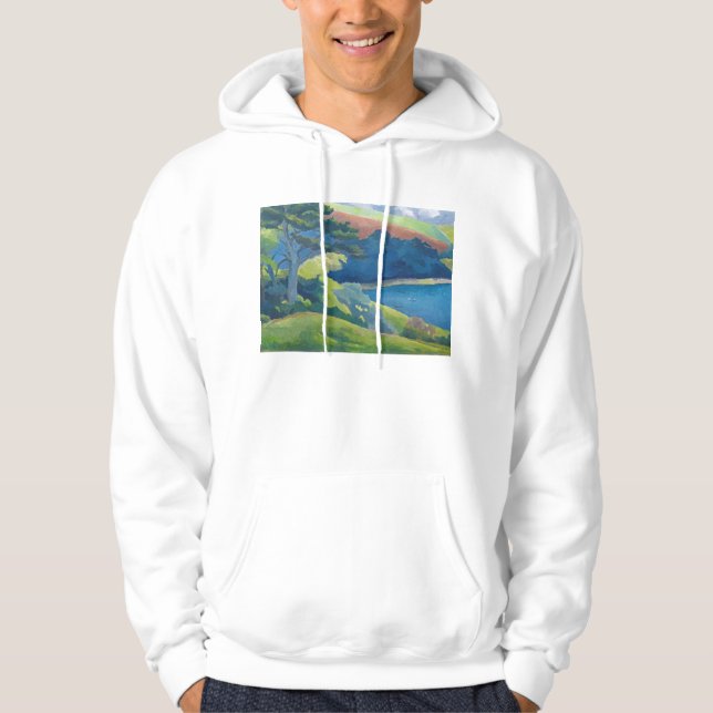 Helford Passage Cornwall Hoodie (Front)