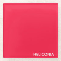 Heliconia red colour name