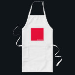 Heliconia red colour name long apron<br><div class="desc">Heliconia red colour name</div>