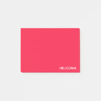 Heliconia red colour name