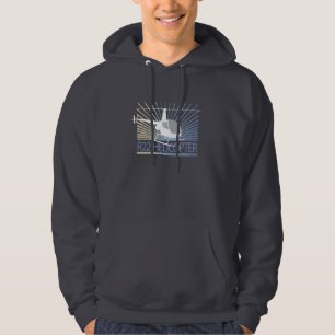 Helicopter Aircraft Hoodie