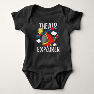 Helicopter baby bodysuit