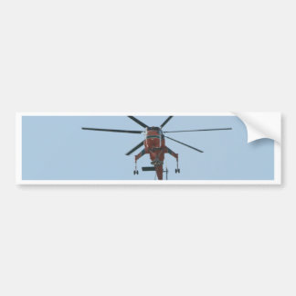 helicopter bumper sticker